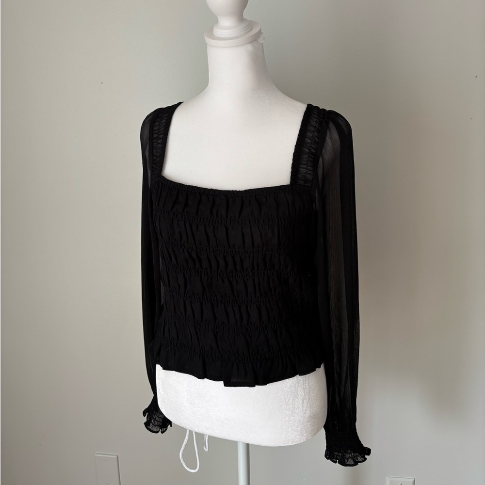 Express ruffled top